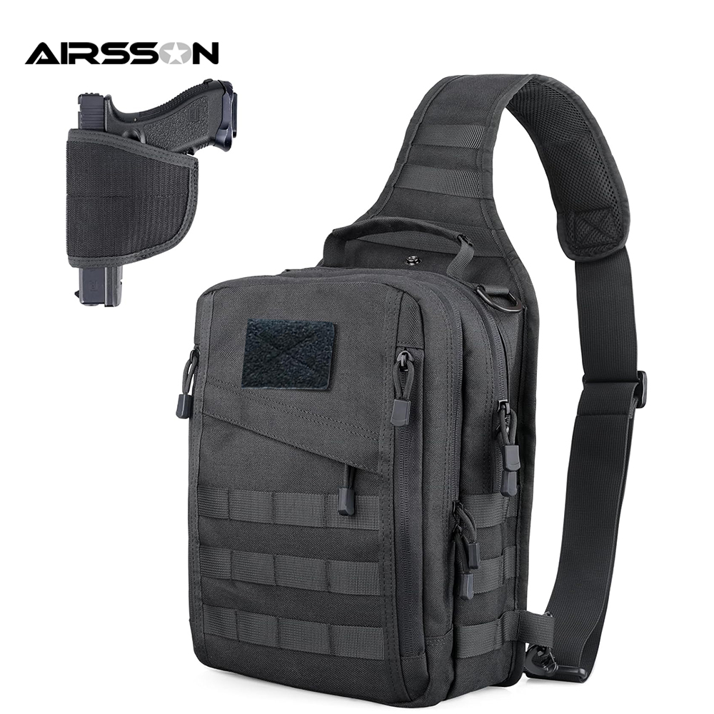 Zaino tattico con imbracatura  - Edc Concealed Carry Sling Bag recensione e prezzo