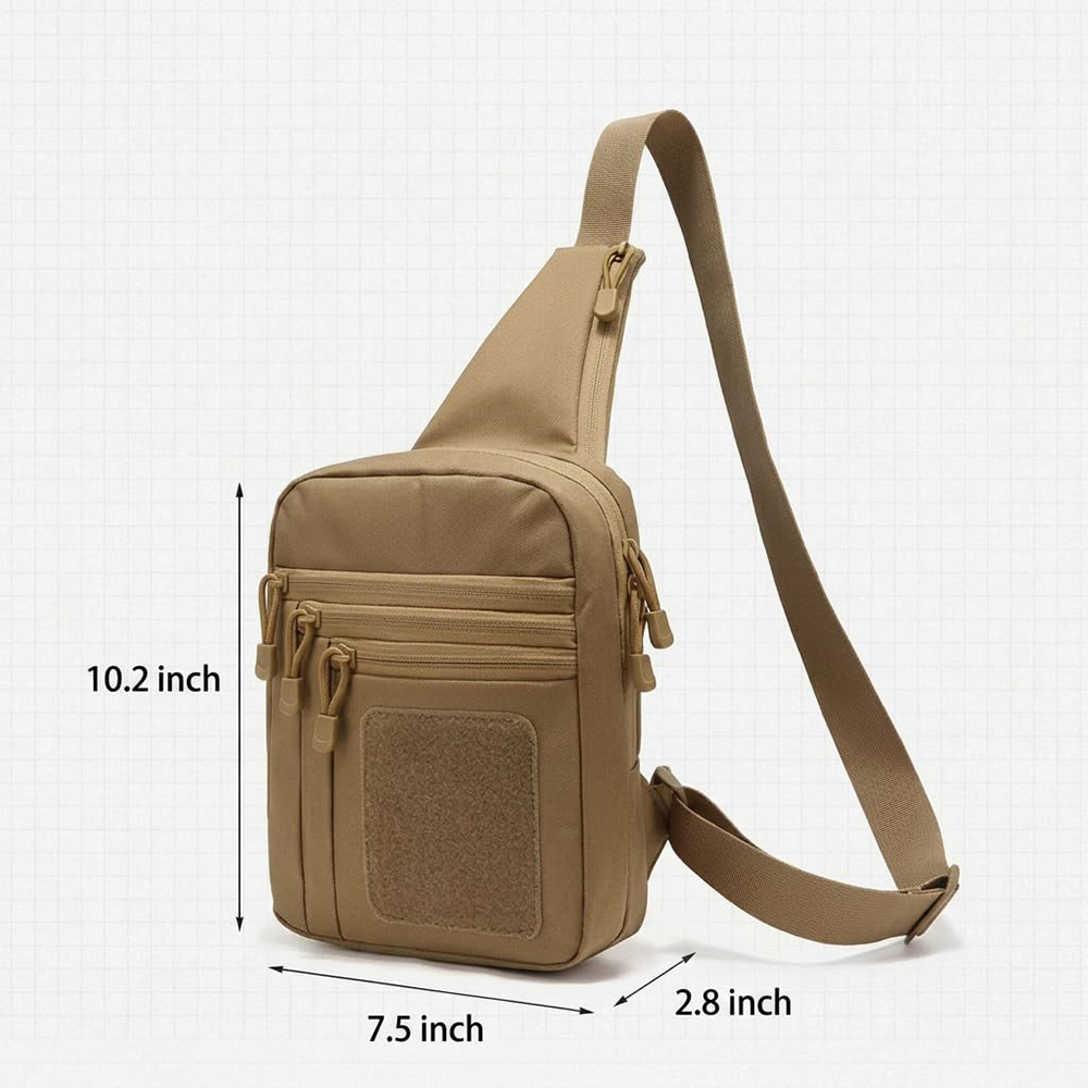 Borsa Tattica per Pistola, Fon - Edc Concealed Carry Sling Bag recensione e prezzo